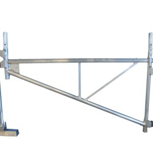 Uitbouwconsole 0.80 / 1.50m met daksteun ( dakkapellen)