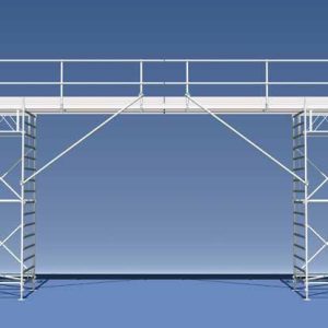 Werkbruggen aluminium