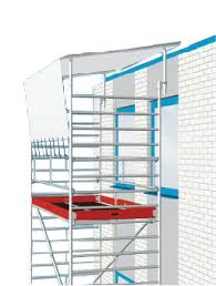 Steigerkap tbv rolsteiger layher